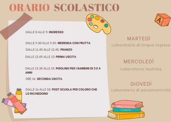 orario scolastico